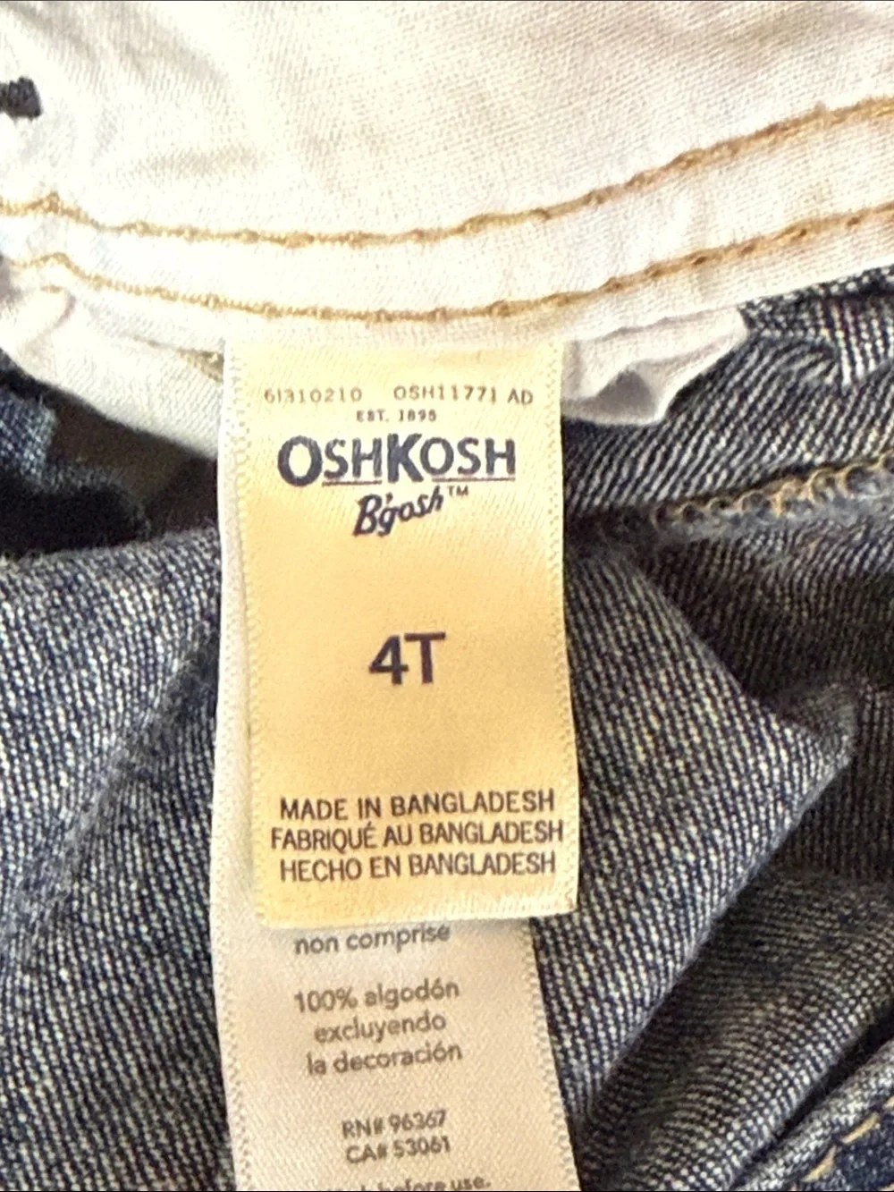 OshKosh Bgosh durable blue